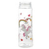 BOT05T_003 Reusable Enchanted Rainbow Unicorns Shatterproof Tritan 550ml Water Bottle with Flip Straw