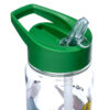 Reusable Dinosauria Shatterproof Ecozen 550ml Water Bottle with Flip Straw