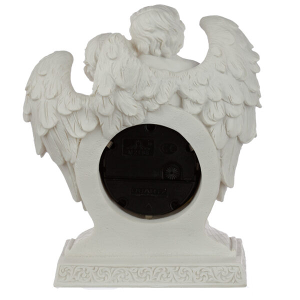 CHE144_003 Collectable Peace of Heaven Cherub - Endless Love Mantle Clock