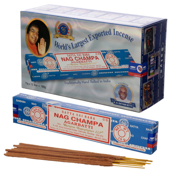 World's Best Selling Satya Nag Champa Incense Sticks -12 packs