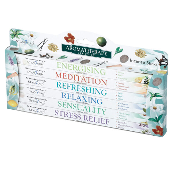 INC235_001 Stamford Incense Sticks Gift Pack - Aromatherapy 6 packs