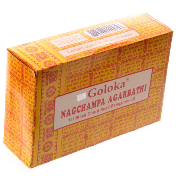 Golaka Nag Champa Agarbathi Incense Sticks 12 packs