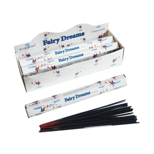 INC379_001 Stamford Hex Incense Sticks - Fairy Dreams 6 packs