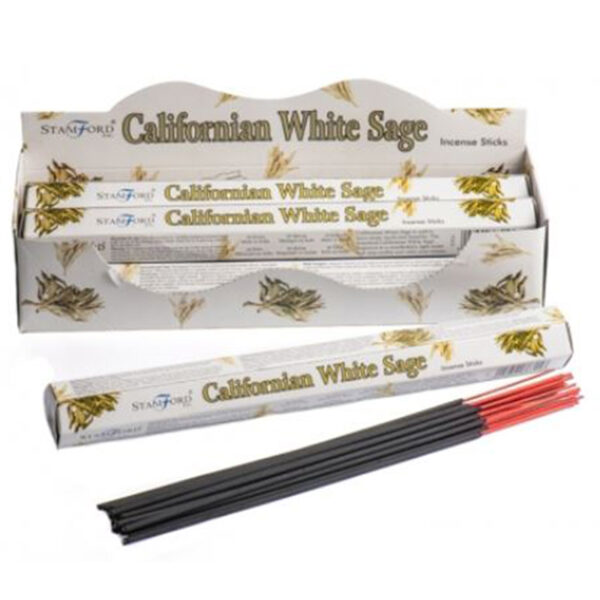 Stamford Hex Incense Sticks - Californian White Sage 6 packs