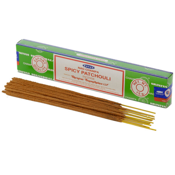 Sayta Nag Champa Spicy Patchouli Incense Sticks 12 packs
