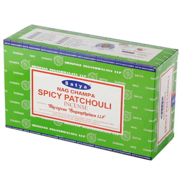 Sayta Nag Champa Spicy Patchouli Incense Sticks 12 packs