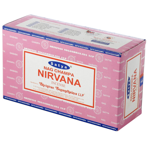 Sayta Nag Champa VFM Nirvana Incense Sticks 12 packs