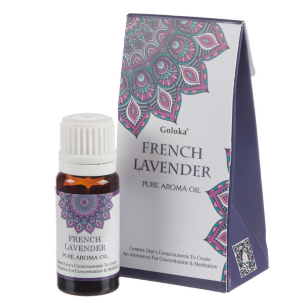 OILG06_001 Goloka Fragrance Aroma Oils - French Lavender 10ml 6 Pack