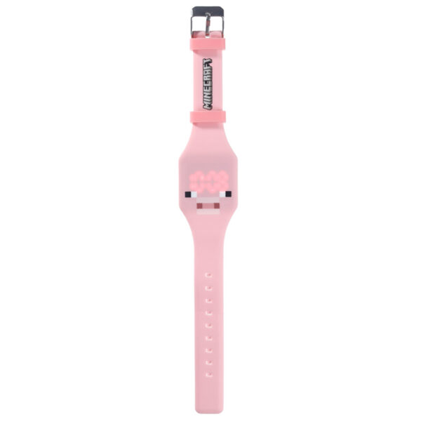 WATC20_006 Silicone Digital Watch - Minecraft Faces