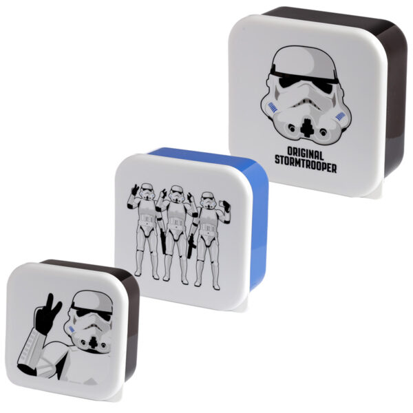 LBOX60_001 Lunch Boxes Set of 3 (M/L/XL) - The Original Stormtrooper