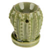 OB277_009 Mini Ceramic Oil Burner - Cactus