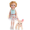 TY802_004 Sally Dress Up Doll with Dog and Accessories