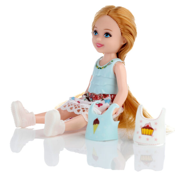TY802_005 Sally Dress Up Doll with Dog and Accessories