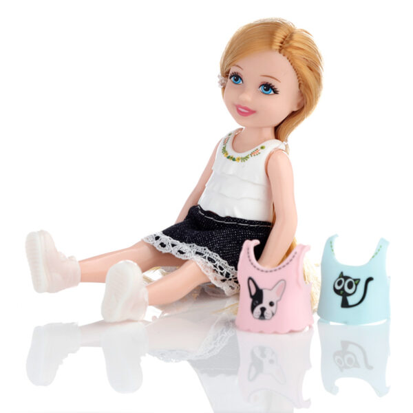TY802_007 Sally Dress Up Doll with Dog and Accessories