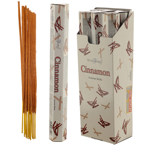INC231_001 Stamford Hex Incense Sticks - Cinnamon 6 packs