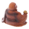 BUD211_003 Mini Wood Effect Collectable Buddha in a Bag Figurine
