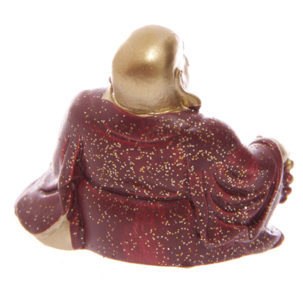 BUD212_007 Lucky Glitter Buddha Mini Collectable Figurine