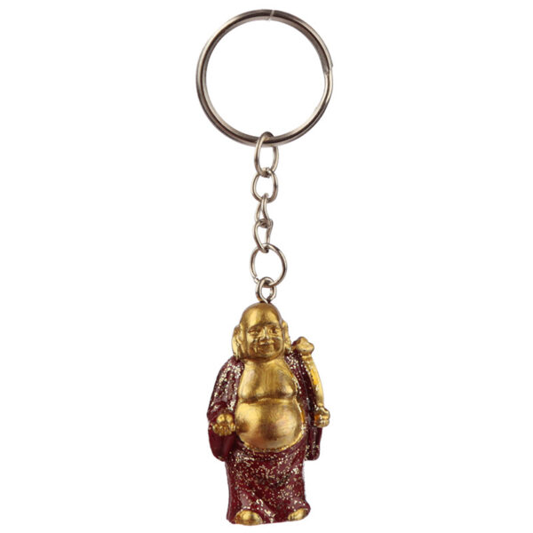 BUD315_004 Fun Collectable Lucky Buddha Keyring