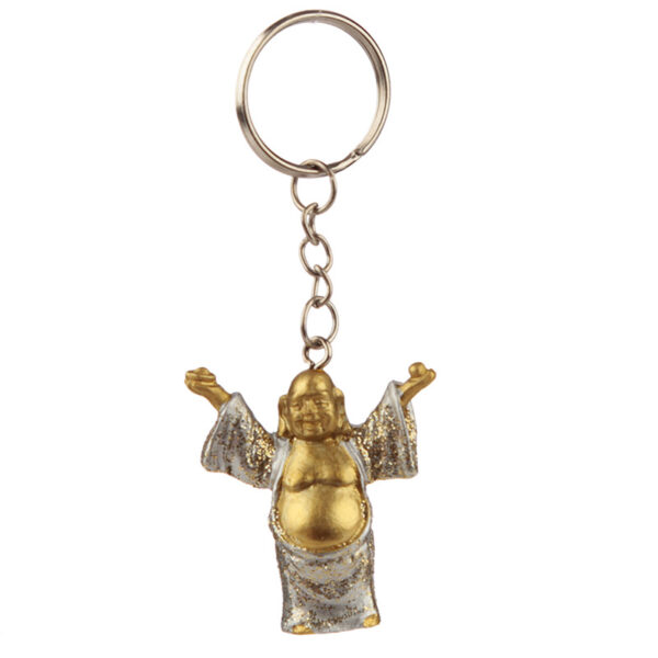 BUD315_005 Fun Collectable Lucky Buddha Keyring