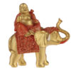 BUD316_006 Fun Collectable Mini Lucky Buddha and Elephant