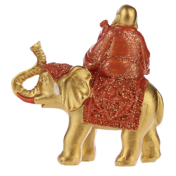 BUD316_007 Fun Collectable Mini Lucky Buddha and Elephant