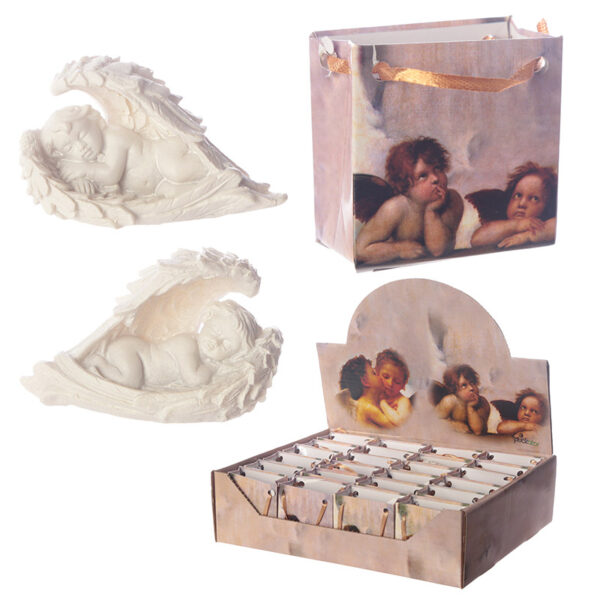 CHE23_001 Cute Cherub in Wings Collectable in a Mini Gift Bag