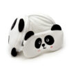 Panda Relaxeazzz Plush Round Travel Pillow & Eye Mask Set