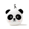 Panda Relaxeazzz Plush Round Travel Pillow & Eye Mask Set