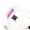 CUSH258_005 Unicorn Relaxeazzz Plush Round Travel Pillow & Eye Mask Set