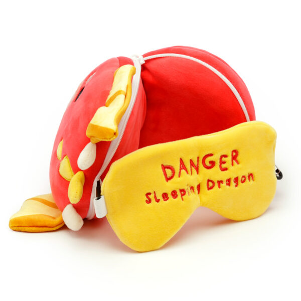 Adoramagics Dragon Relaxeazzz Travel Pillow & Eye Mask Set