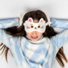 CUSH320_002 Maneki Neko Lucky Cat Relaxeazzz Travel Pillow & Eye Mask Set