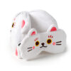 CUSH320_003 Maneki Neko Lucky Cat Relaxeazzz Travel Pillow & Eye Mask Set
