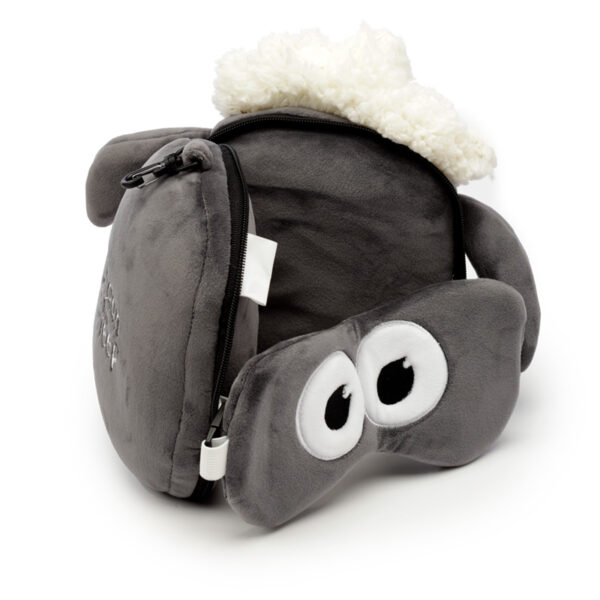 Shaun the Sheep Relaxeazzz Plush Travel Pillow & Eye Mask Set