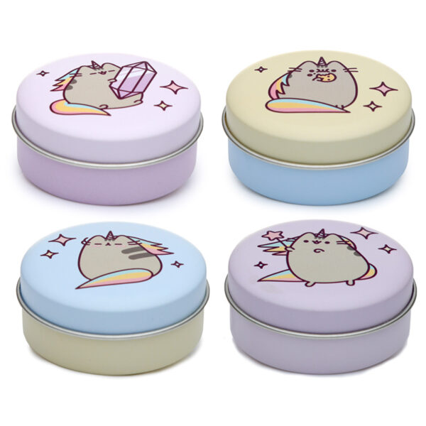 LIP116_001 Lip Balm in a Tin - Pusheen the Cat Pusheenicorn