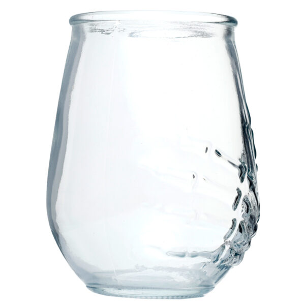 Skeleton Hand Set of 2pcs Glass Tumblers