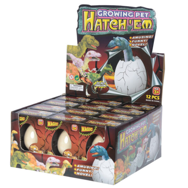 TY63_010 Fun Kids Novelty Dinosaur Hatching Egg