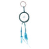 DCK02_004 Dreamcatcher Keyring - Bright Mini Feathers