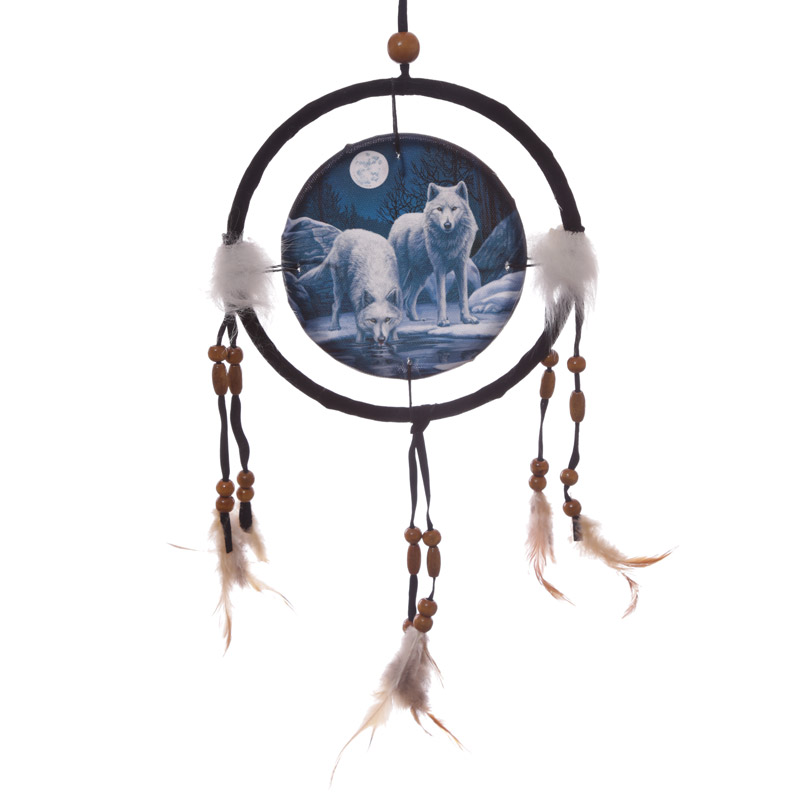 DCPA06U_001 Dreamcatcher (Small) - Lisa Parker Warriors of Winter Wolf