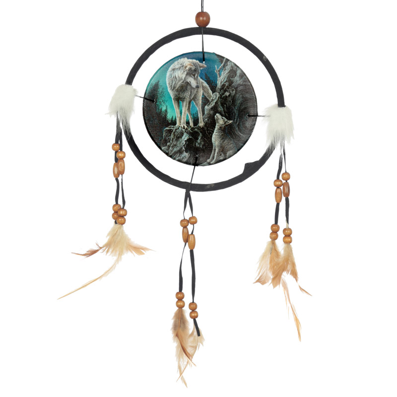 DCPA06X_001 Dreamcatcher (Small) - Lisa Parker Guidance Wolf