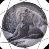 DCPB02B_002 Dreamcatcher (Medium) - Lisa Parker Snow Kisses Wolf