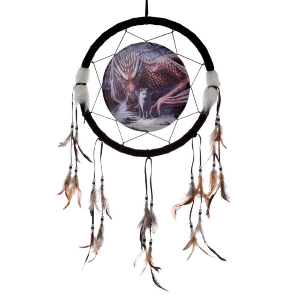DCPB02M_001 Dreamcatcher (Medium) - Lisa Parker Alliance Dragon & Wolf