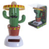 FF87_001 Fun Collectable Cactus wearing Sombrero Solar Powered Pal