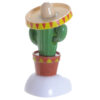 FF87_006 Fun Collectable Cactus wearing Sombrero Solar Powered Pal