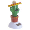 FF87_008 Fun Collectable Cactus wearing Sombrero Solar Powered Pal