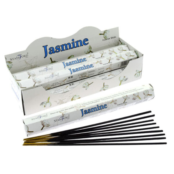 INC210_001 Stamford Hex Incense Sticks - Jasmine 6 packs