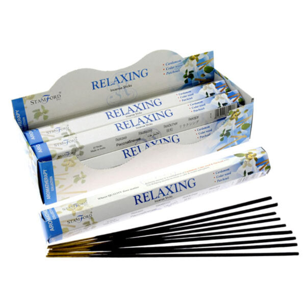 INC217_001 Stamford Hex Incense Sticks - Relaxing 6 packs