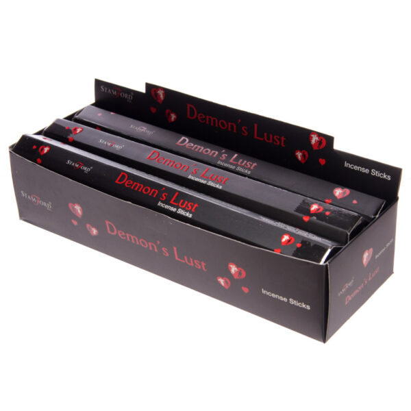 INC287_003 Stamford Black Incense Sticks - Demons Lust 6 packs