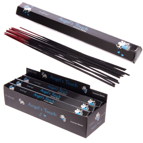 INC288_001 Stamford Black Incense Sticks - Angels Touch 6 packs