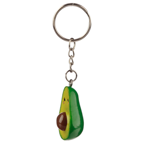 KEY153_004 Fun Collectable Set of 2 Avocado Keyrings