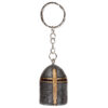 KN204_002 Novelty Collectable Medieval Knight Helmet Keyring